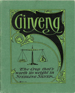 Ginseng booklet from the E. B. Olmsted Ginseng papers