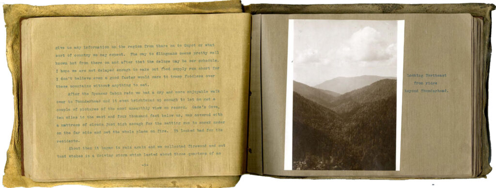 "A Walking and Camping Trip through the Great Smoky Mountains" from the D.R. Beeson, Sr. Papers (1914)