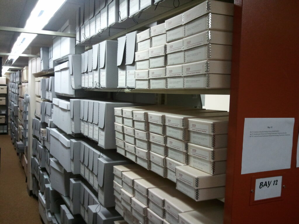 Audio cassette collection in the IUP Special Collections