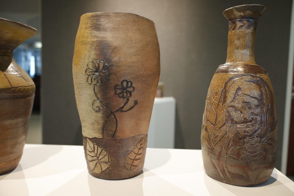 Wood, Salt, Soda Exhibit Ceramic Art Pieces