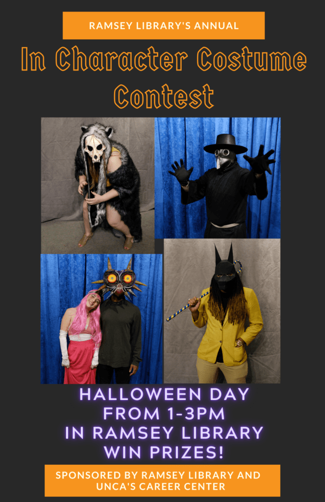Ramsey Library's In Character Costume Contest