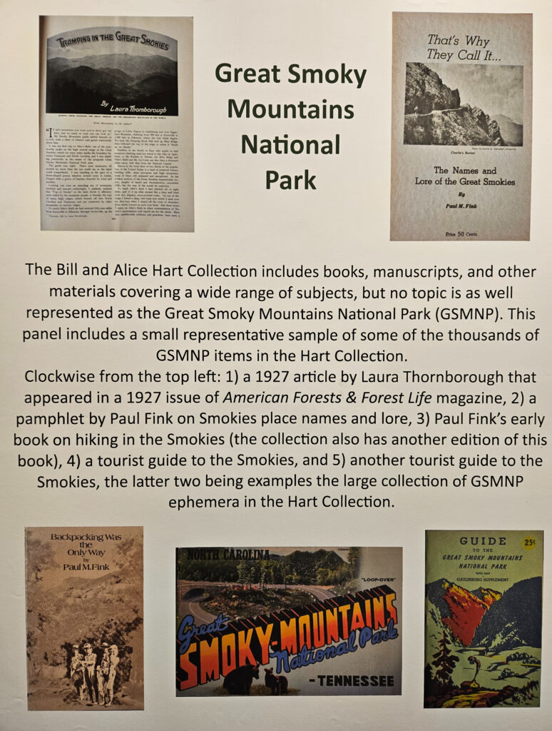 The Bill and Alice Hart Collection from UNCA Ramsey Library's Special Collections