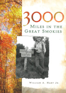 The cover of Bill Hart's 3000 Miles in the Great Smokies.