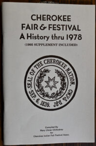 Cherokee Fair & Festival: A History thru 1978