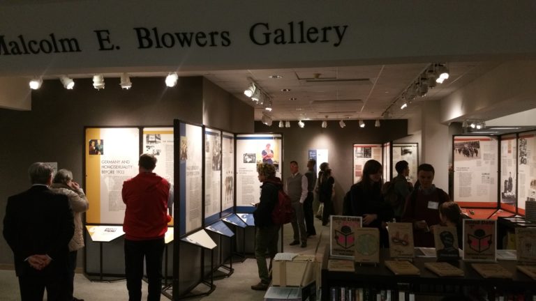 Nazi Persecution Of Homosexuals Exhibit In Blowers Gallery Library News