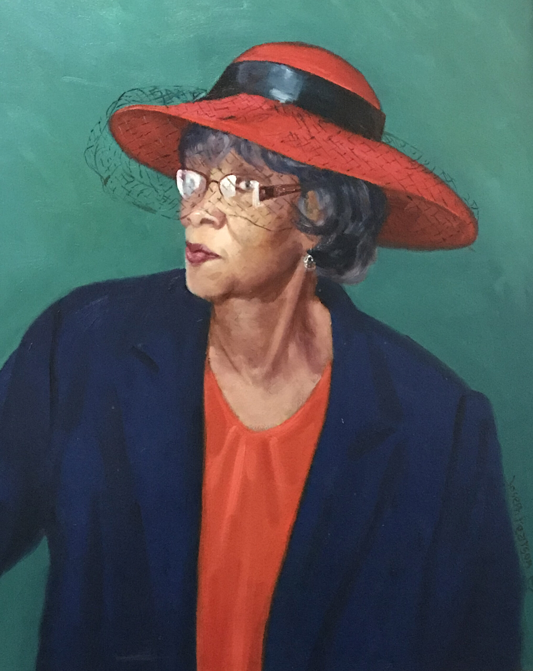 Aunt Lucy Painting by Joseph Pearson