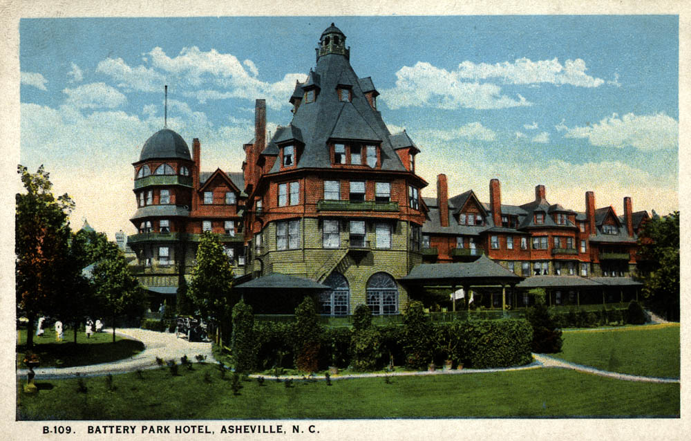 Old Battery Park Hotel Postcard