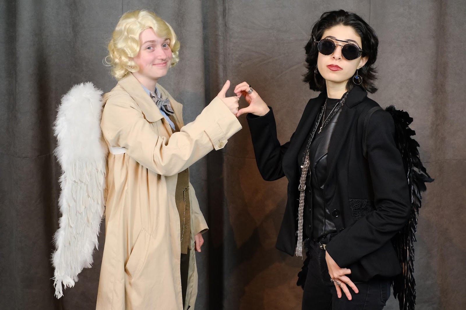 Skylar Elkins and Maya Terral's Aziraphale and Crowley (Group entry) 1